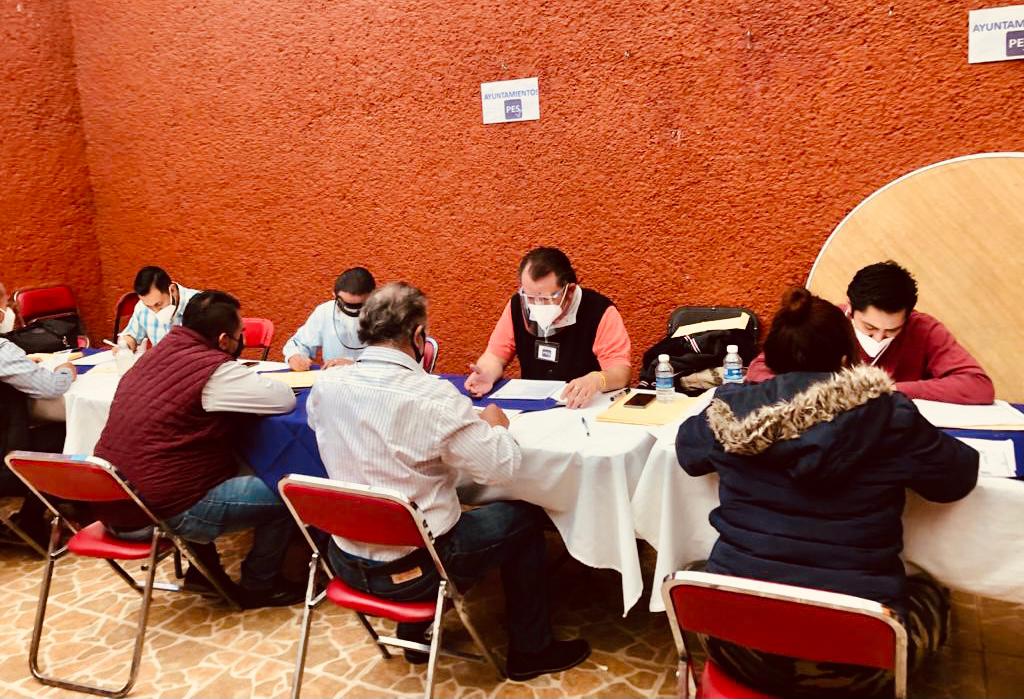 COPIOSA PARTICIPACIÓN EN PROCESO DE SELECCIÓN DE ASPIRANTES A ALCALDES Y DIPUTADOS POR EL PES