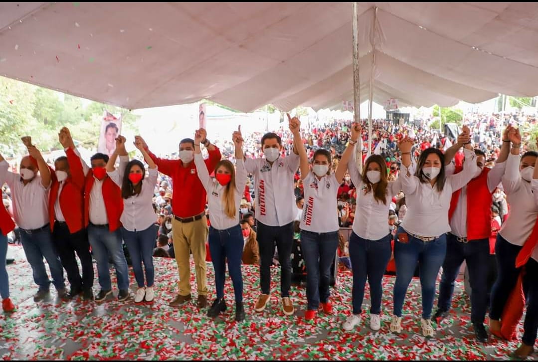 Arranca Adán Barón Elizalde campaña para alcaldía municipal de Tultitlán.