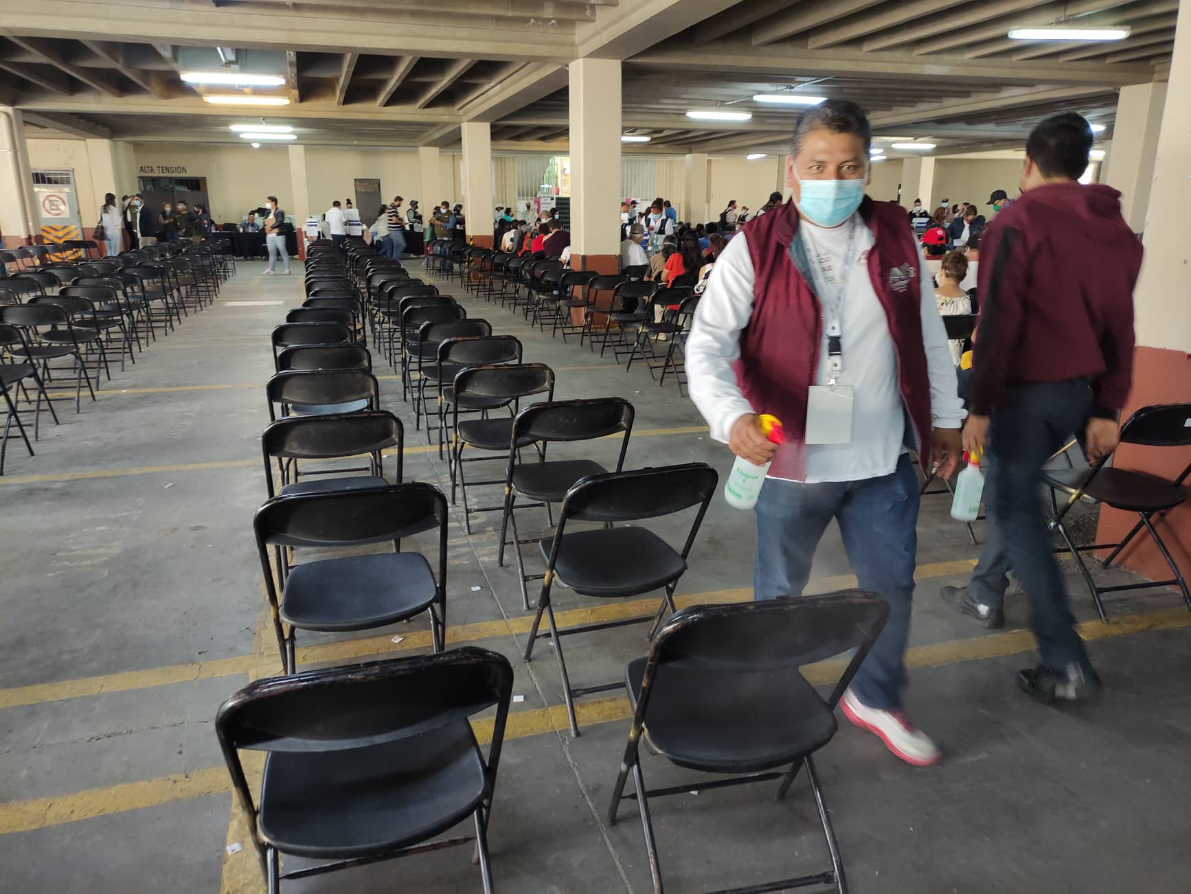 ARRANCA EN NICOLÁS ROMERO LA SEGUNDA DOSIS PARA VACUNAR A LAS PERSONAS DE PERSONAS DE 50 A 59 AÑOS