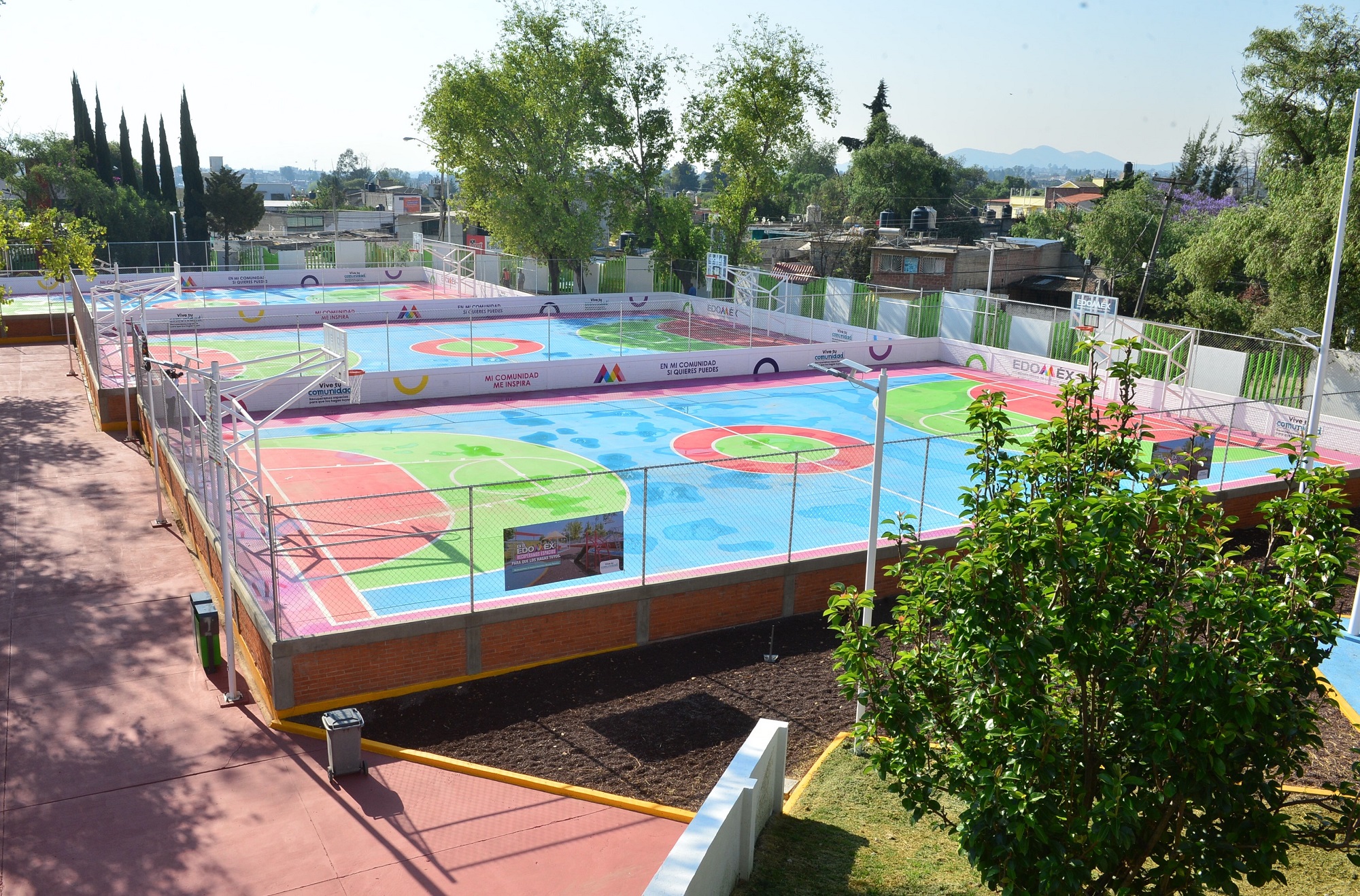 ENTREGA ALFREDO DEL MAZO REHABILITACIÓN DE LA UNIDAD DEPORTIVA “NICOLÁS