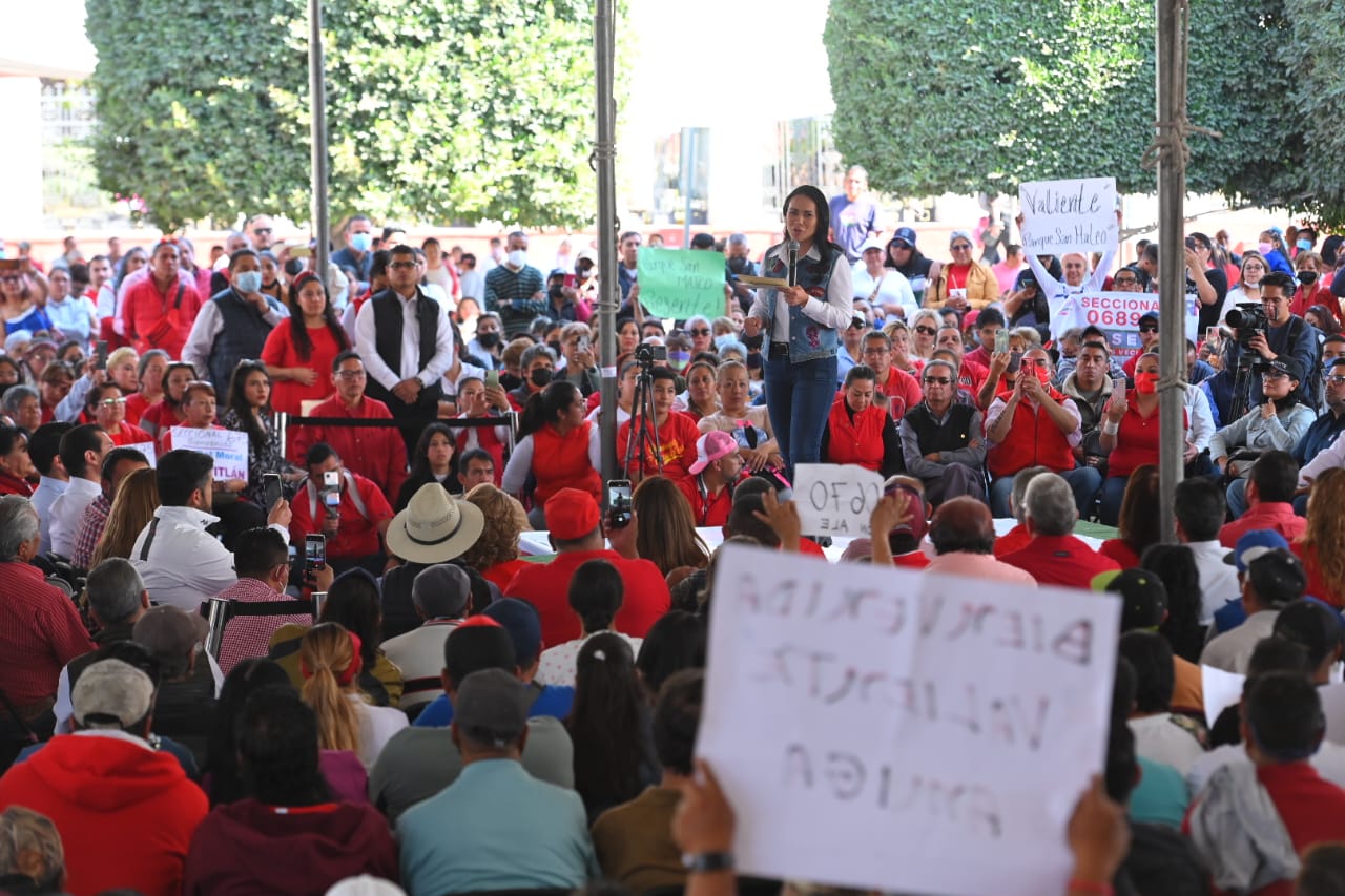 <strong>ES LA MILITANCIA PRIISTA LA PRUEBA DE QUE EL REVOLUCIONARIO INSTITUCIONAL ESTÁ UNIDO Y FUERTE: ALEJANDRA DEL MORAL</strong>