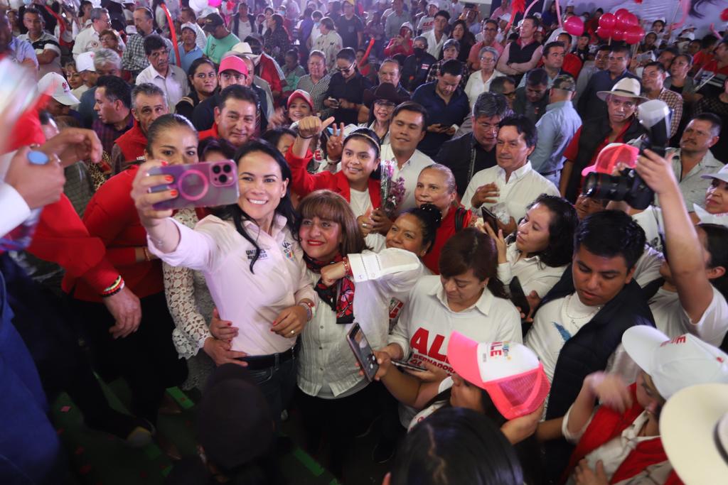 LA CALLE NO MIENTE, GANAREMOS LA ELECCIÓN DE MANERA CONTUNDENTE: ALEJANDRA DEL MORAL