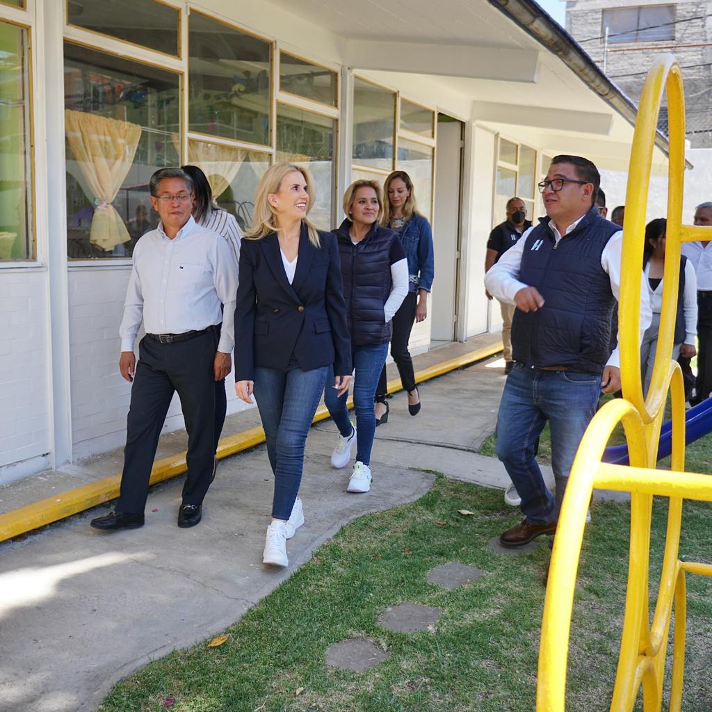 <strong>REHABILITA HUIXQUILUCAN JARDÍN DE NIÑOS PARA REFORZAR SEGURIDAD Y APRENDIZAJE DE LOS ALUMNOS</strong>