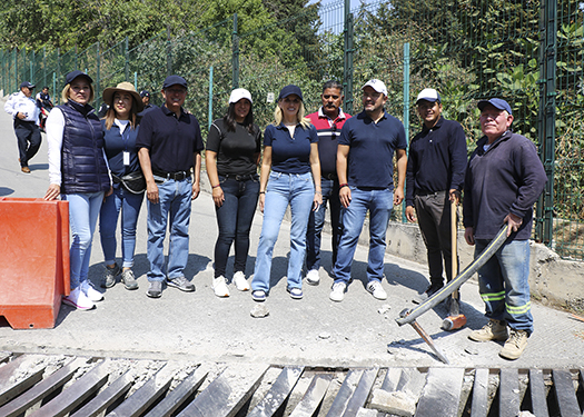 <strong>HUIXQUILUCAN SUPERVISA SERVICIOS PÚBLICOS Y SEGURIDAD EN EL PEDREGAL</strong>