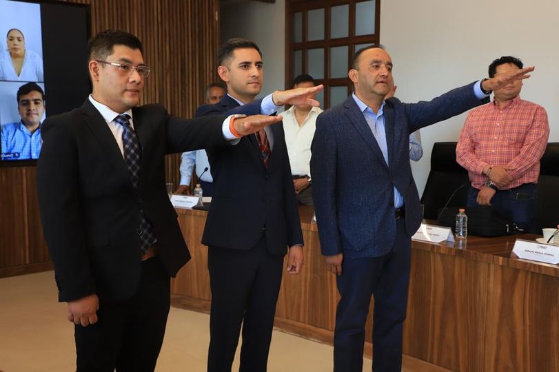 Mariela Gutiérrez Escalante toma Protesta a Tres Nuevos Titulares de la Administración Municipal en Tecámac