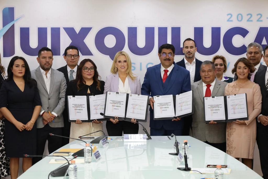 APRUEBA HUIXQUILUCAN AUMENTO SALARIAL A TRABAJADORES SINDICALIZADOS