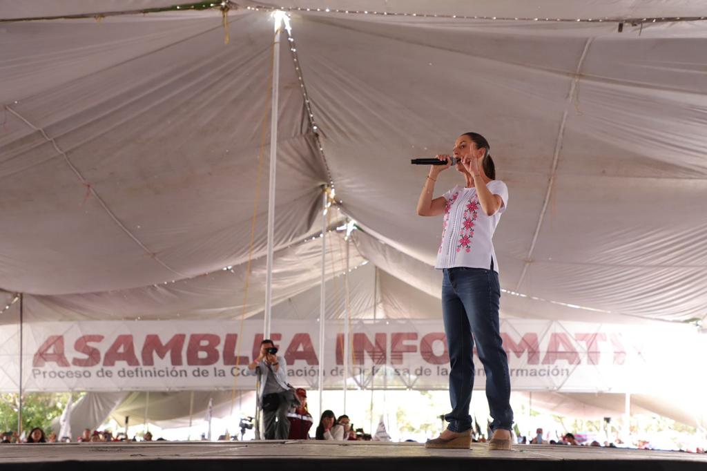 Inicia Sheinbaum en Tecámac Recorrido en el Estado de México