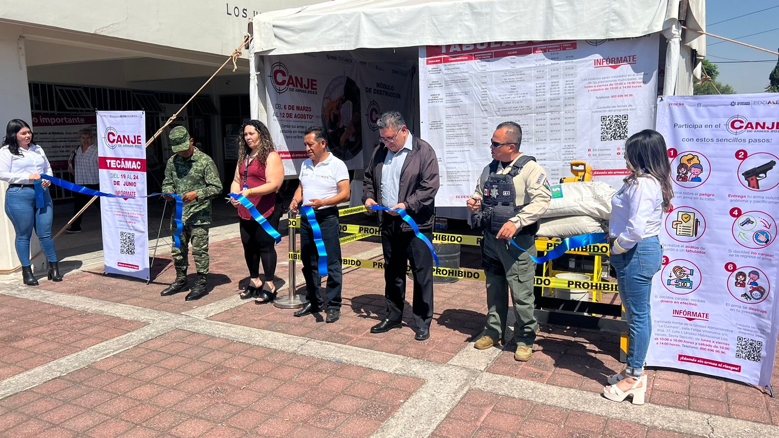 Inicia en Tecámac el Programa de Canje de Armas