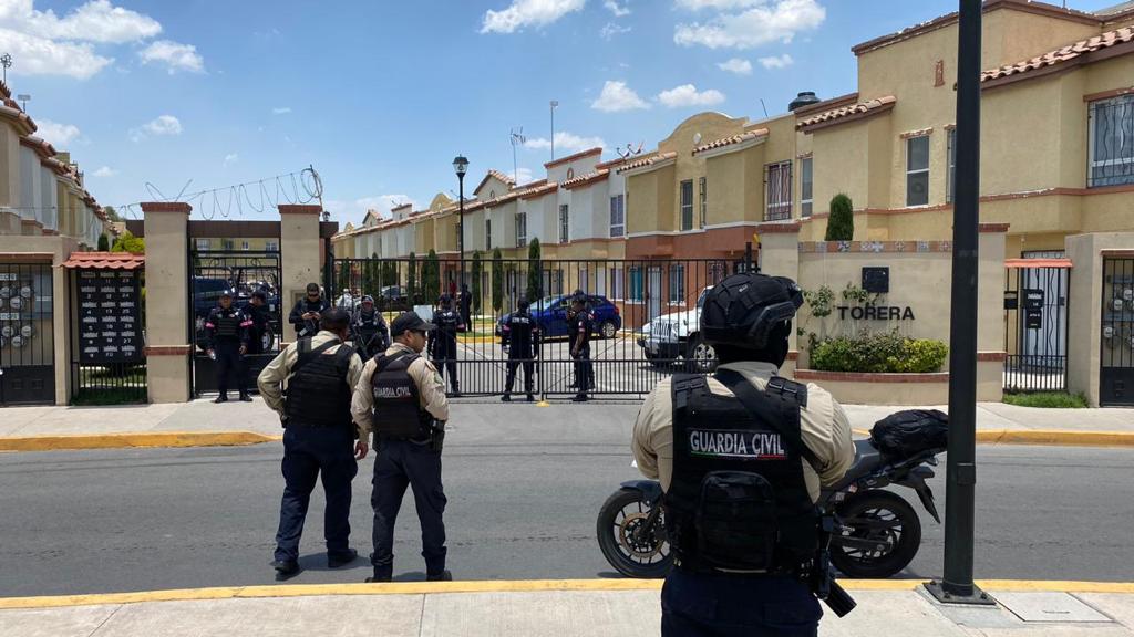 Acude Guardia Civil de Tecámac a Llamado de Vecinos que Reportaron Disparos de Arma de Fuego desde una Vivienda