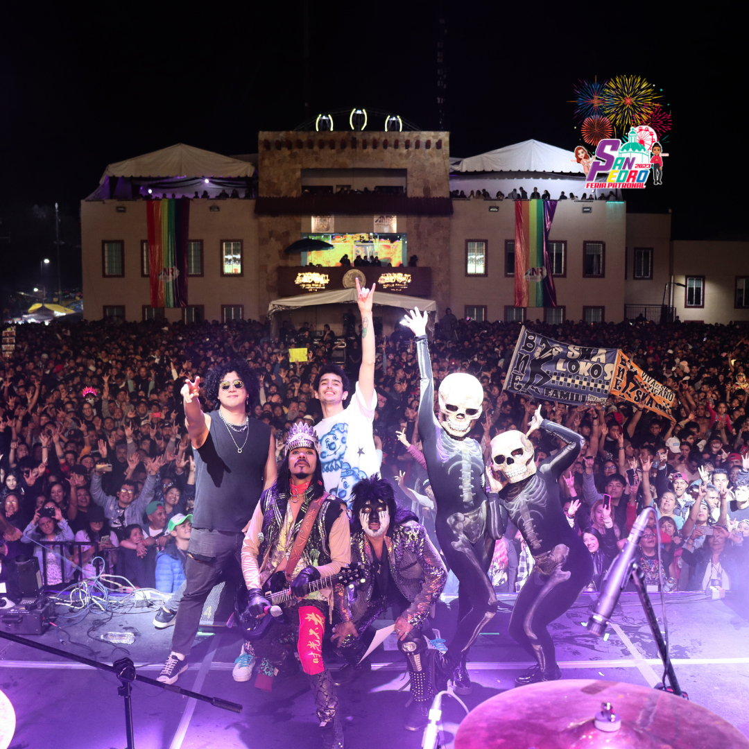 MÁS DE 10 MIL PERSONAS DISFRUTARON CONCIERTOS DE ROCK EN EDICIÓN 2023 DE LA FERIA DE SAN PEDRO