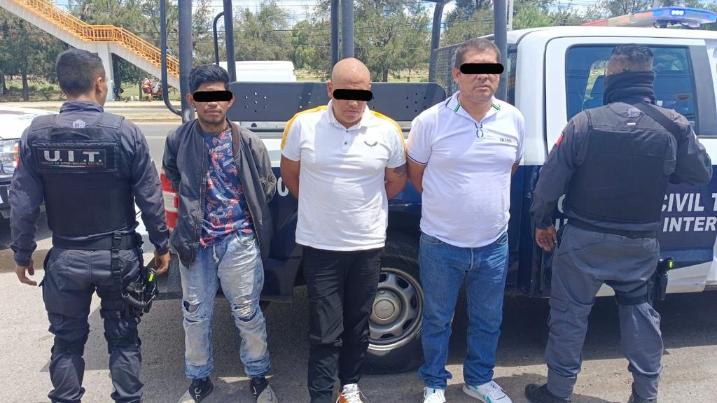 La Guardia Civil de Tecámac detiene a tres personas en el operativo de vigilancia en la carretera México-Pachuca