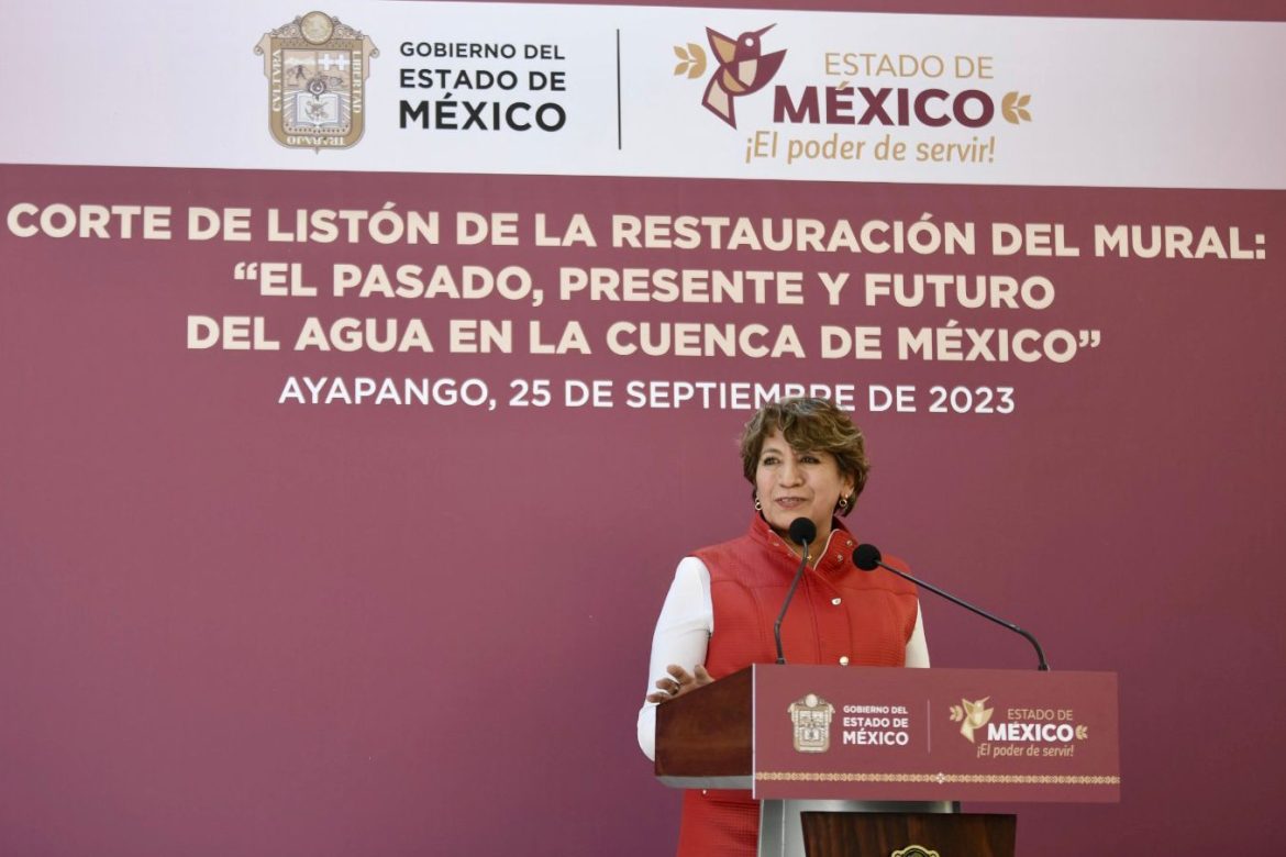 Trabajamos para mejorar el acceso al agua potable en el Estado de México: Gobernadora Delfina Gómez
