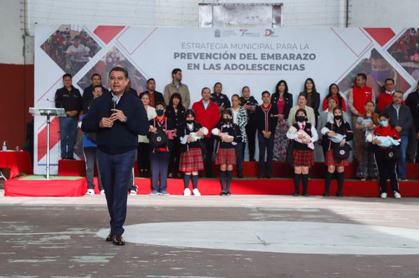 TONY RODRÍGUEZ Y MARÍA GÓMEZ LLEVAN LA ESTRATEGIA PARA PREVENIR EL EMBARAZO EN ADOLESCENTES, A LAS SECUNDARIAS DE TLALNEPANTLA; PROGRAMA ÚNICO EN SU TIPO A NIVEL MUNICIPAL