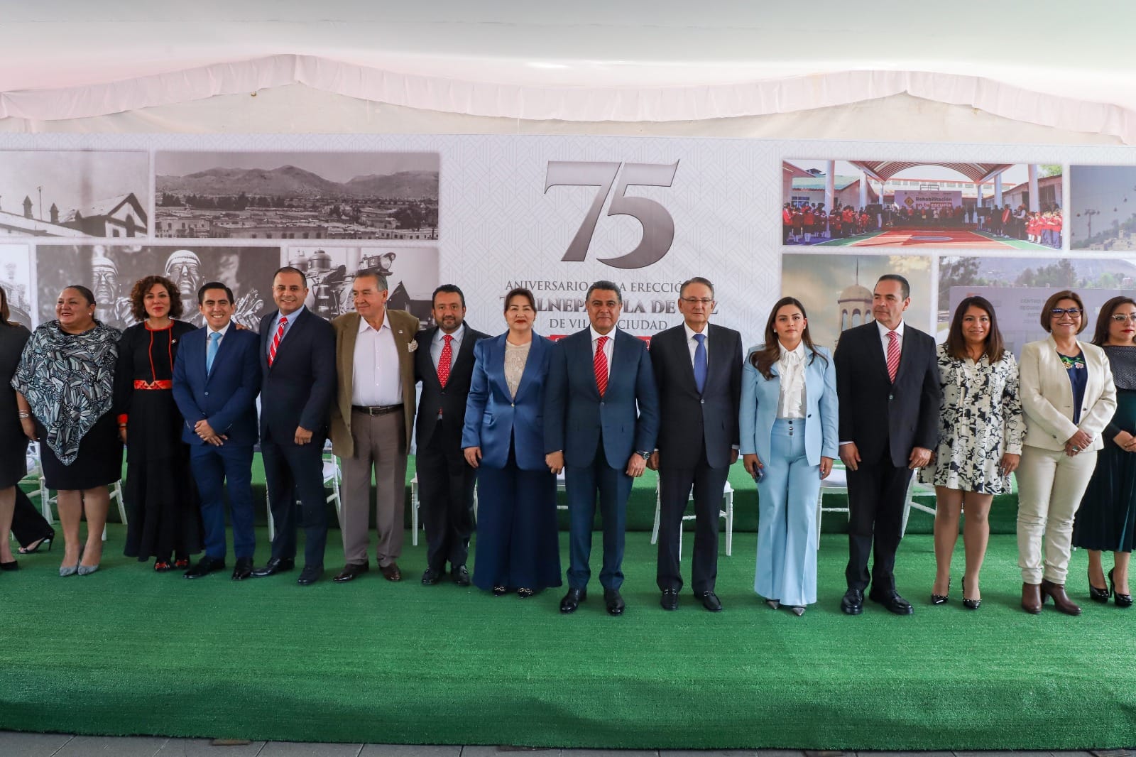 SE CONMEMORA EL 75 ANIVERSARIO DE LA ERECCIÓN DE VILLA A CIUDAD DE TLALNEPANTLA DE BAZ