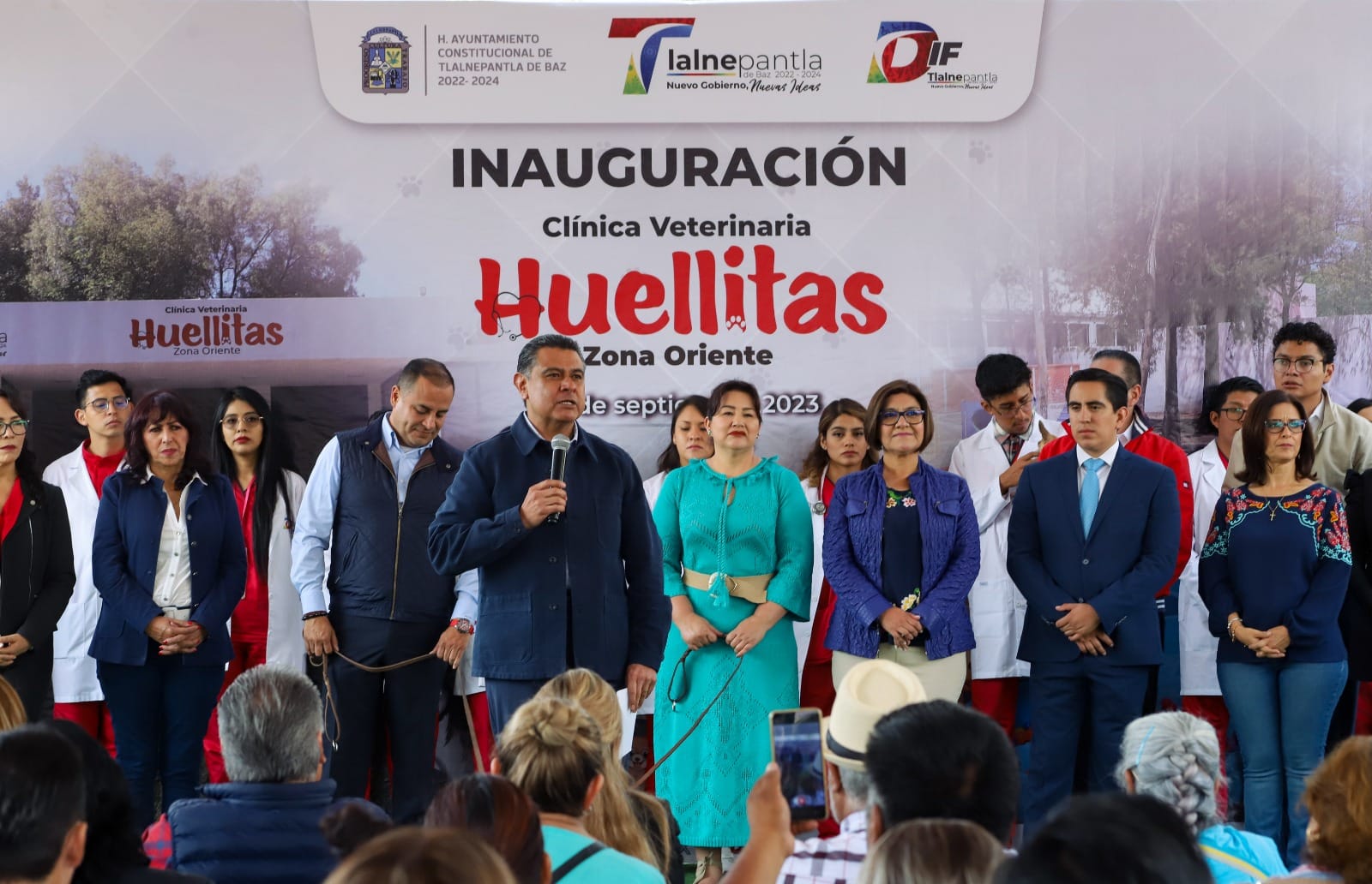 TONY RODRÍGUEZ INAUGURA CLÍNICA VETERINARIA MUNICIPAL DE PRIMER NIVEL EN LA ZONA ORIENTE DE TLALNEPANTLA