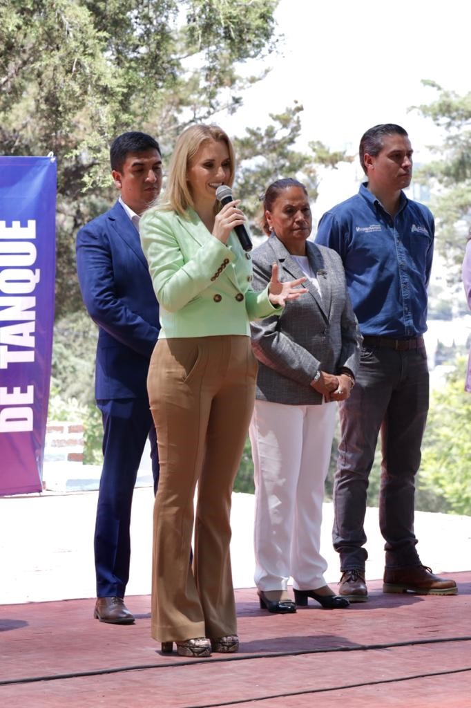 AUMENTA HUIXQUILUCAN DISTRIBUCIÓN DE AGUA CON REHABILITACIÓN DEL TANQUE “QUIROGA”
