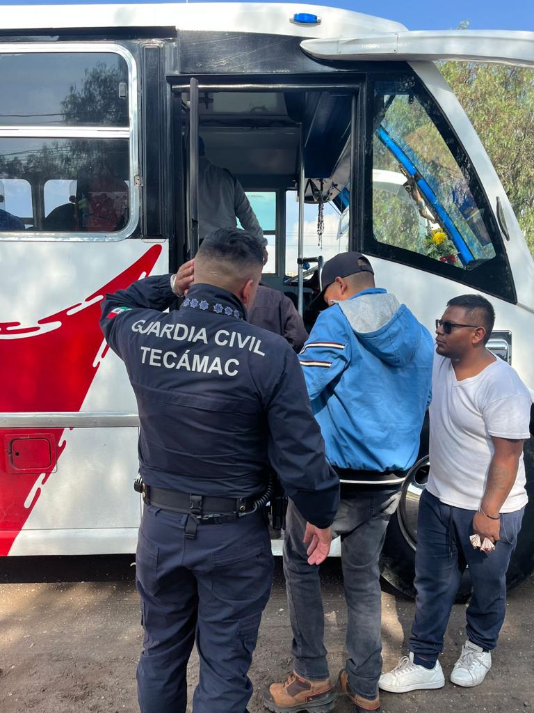 La Guardia Civil de Tecámac refuerza su presencia sobre carreteras libre y de cuota méxico-pachuca