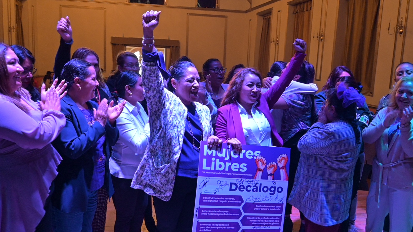 REFRENDA GOBIERNO DE NAVARRETE COMPROMISO CON DERECHOS DE MUJERES