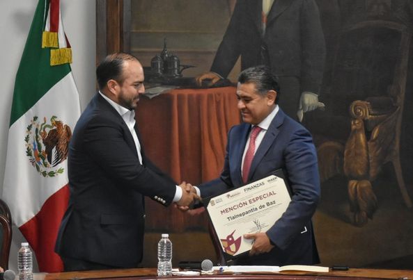 RECONOCE INSTITUTO HACENDARIO LA GESTIÓN EN MATERIA HÍDRICA IMPLEMENTADA POR TONY RODRÍGUEZ