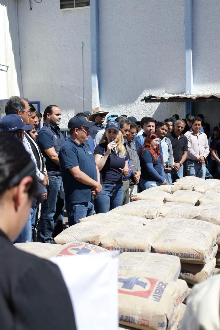 PONE EN MARCHA HUIXQUILUCAN APOYO ALIMENTARIO Y FAENAS COMUNITARIAS 2024