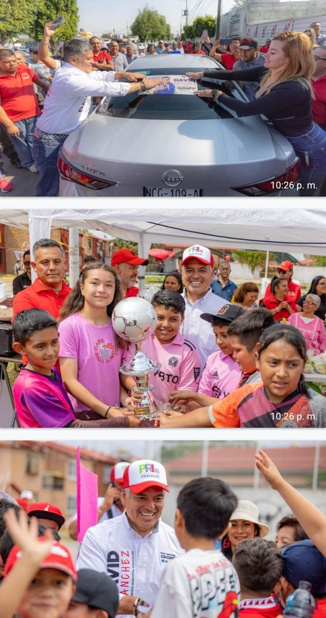 PROPONE DAVID SÁNCHEZ COLOCAR CÁMARAS CON SENSORES EN LAS ESCUELAS PÚBLICAS DE COACALCO