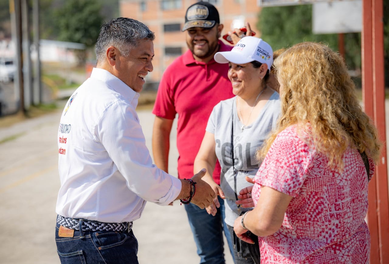 INVITA DAVID SÁNCHEZ A VOTAR PARA QUE LAS COSAS BUENAS CONTINÚEN EN COACALCO