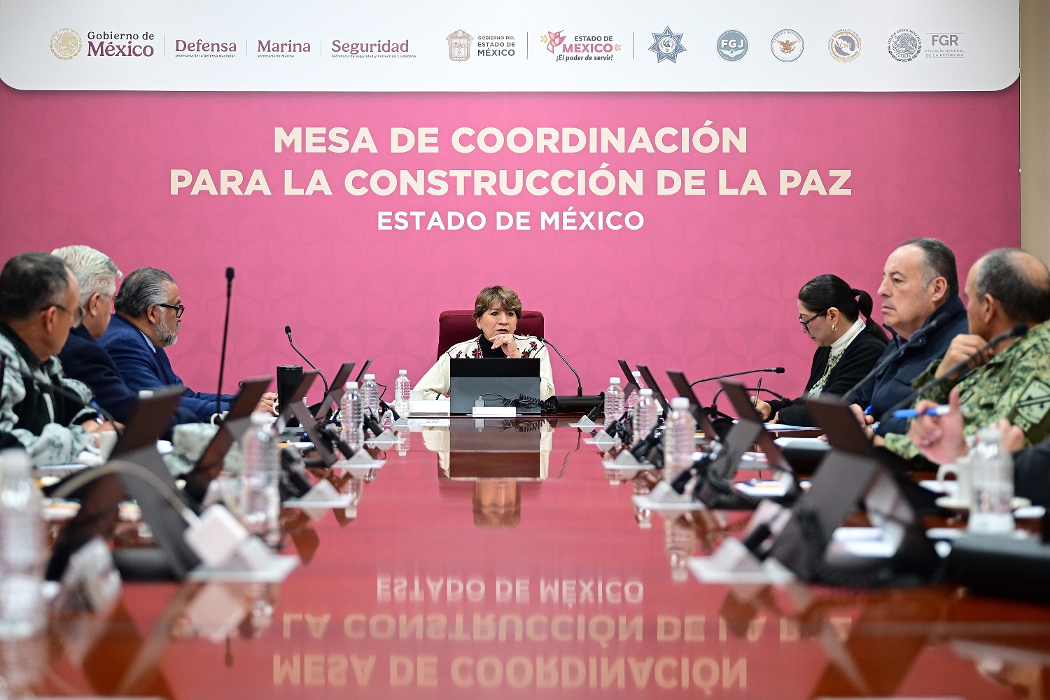 Registra Gobernadora Delfina Gómez la Mesa 300 de Construcción de la Paz en EdoMéx