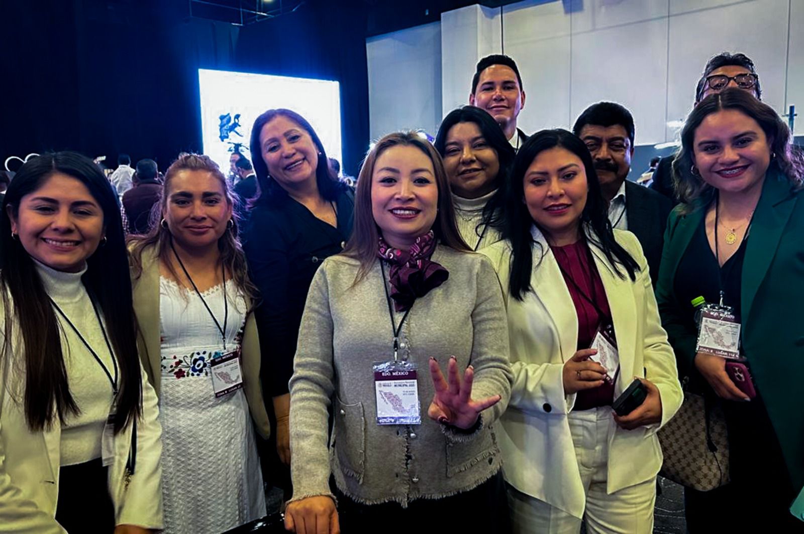 RECONOCE YOSELIN MENDOZA VISIÓN TRANSFORMADORA DE CLAUDIA SHEINBAUM Y DELFINA GÓMEZ PARA GENERAR BIENESTAR A CIUDADANOS 