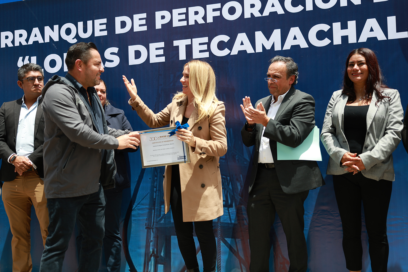 NOMBRAN A AGUAS DE HUIXQUILUCAN COMO UNO DE LOS 300 LÍDERES DEL MUNDO EN MATERIA HÍDRICA