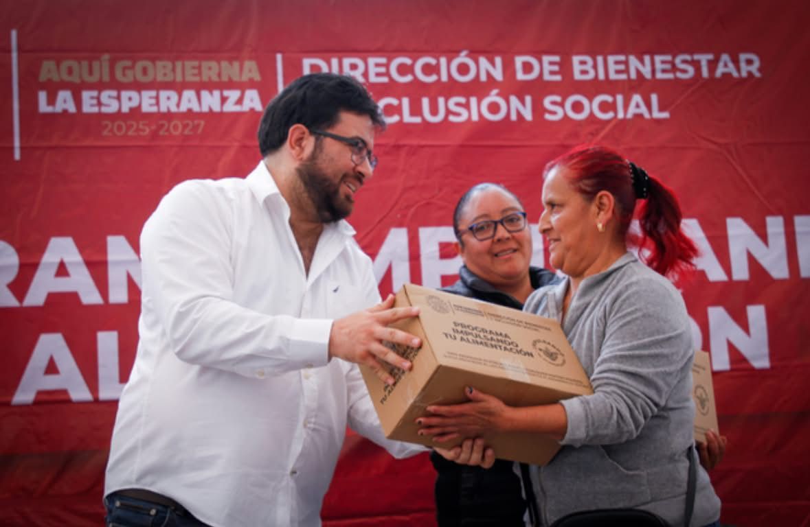 ATIENDE GOBIERNO DE NAUCALPAN CARENCIA ALIMENTARIA, SE HAN ENTREGADO CERCA DE 20 MIL DESPENSAS