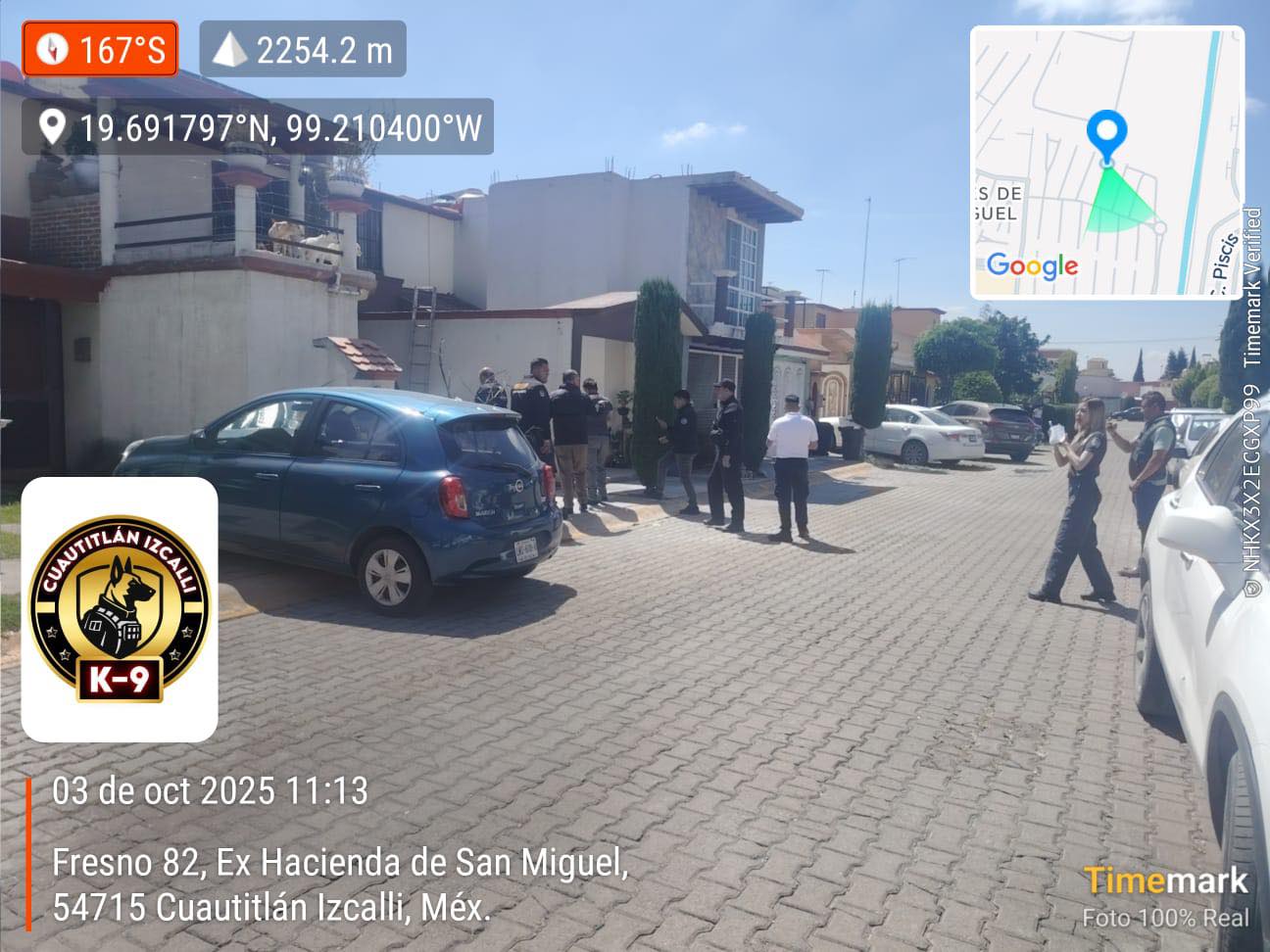 En Izcalli rescatan a 18 perros en un operativo conjunto en Ex Hacienda San Miguel