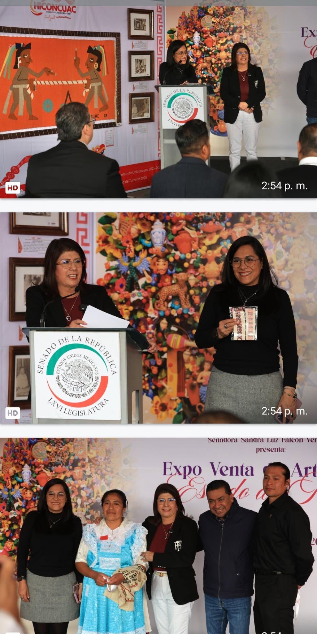 Invita la Senadora Mariela Gutiérrez Escalante a Comprar Artesanías Nacionales