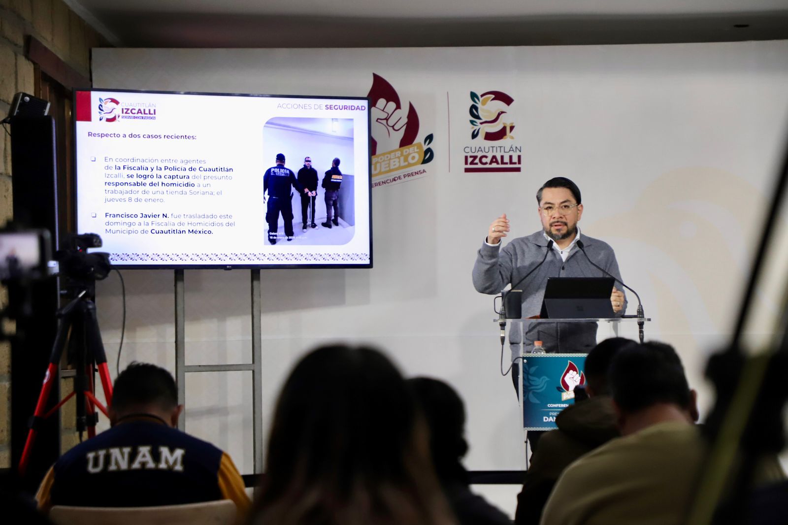 Detiene Policía de Izcalli al presunto agresor y homicida de unguardia en tienda departamental