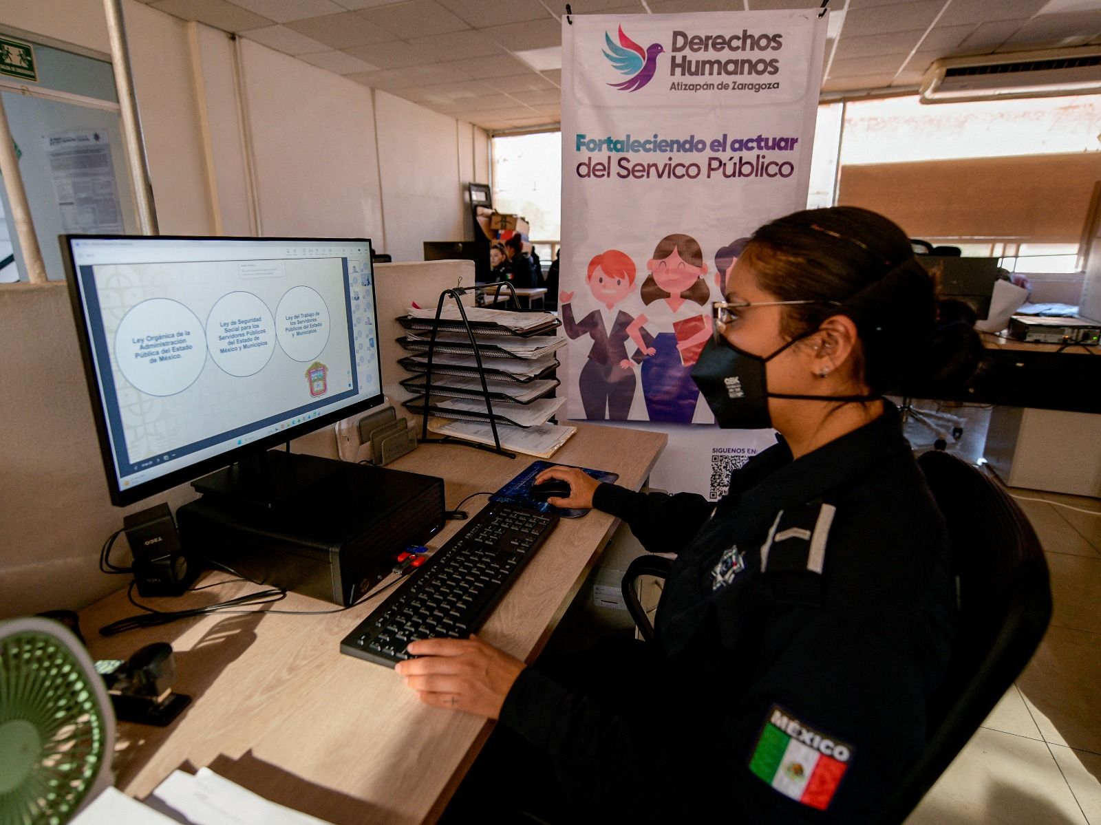 LA PROFESIONALIZACIÓN POLICIAL, PRIORIDAD EN ATIZAPÁN