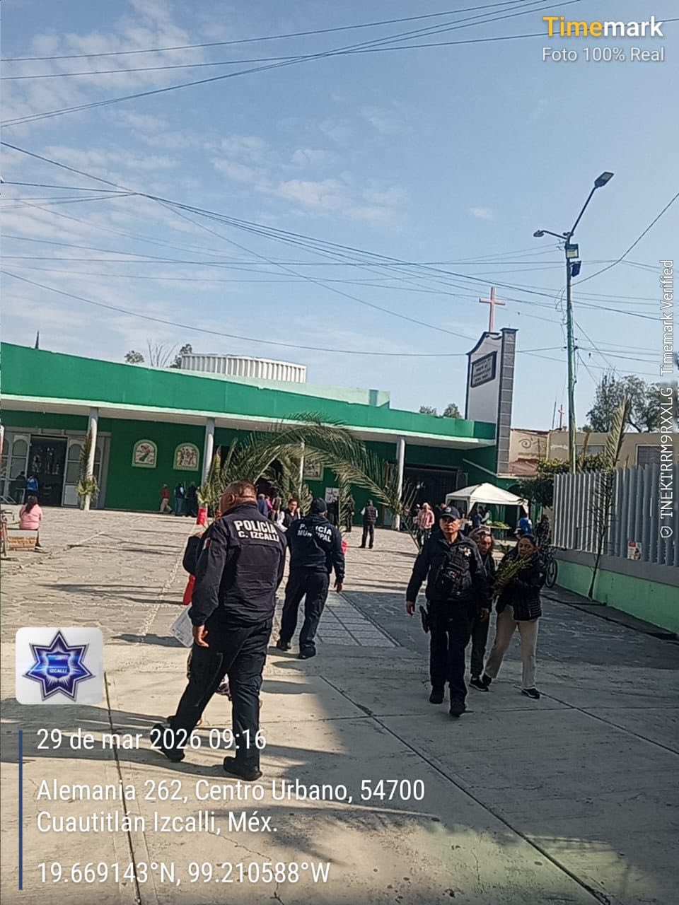 Refuerza Cuautitlán Izcalli operativo de seguridad por celebraciones de Semana Santa