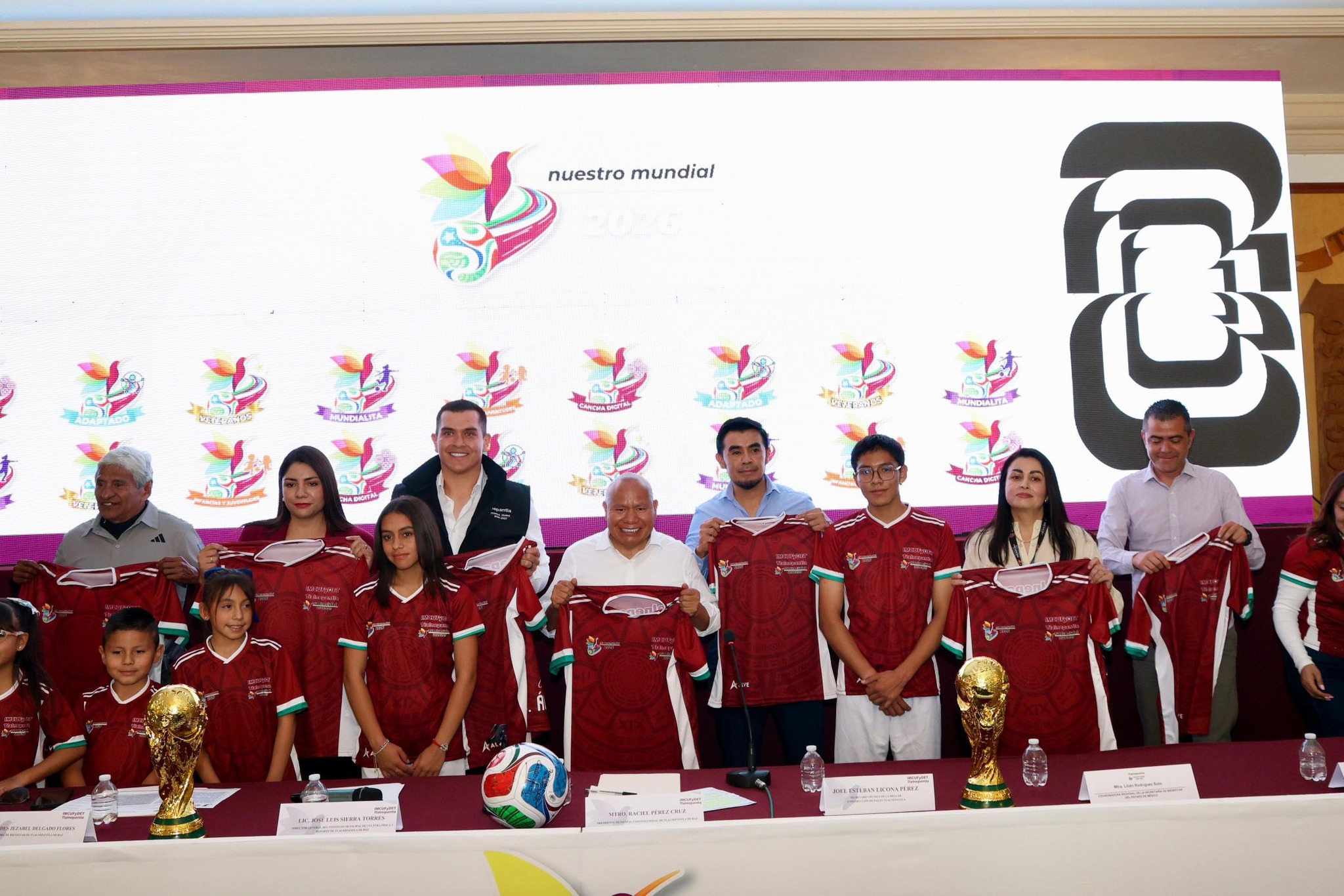 PRESENTA RACIEL PÉREZ CRUZ LA JORNADA DEPORTIVA “NUESTRO MUNDIAL TLALNEPANTLA 2026”