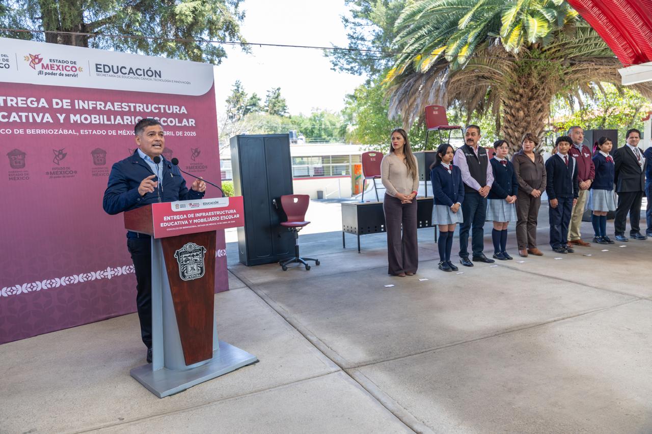 GOBIERNO DEL ESTADO DE MÉXICO IMPULSA EDUCACIÓN Y OBRAS EN COACALCO