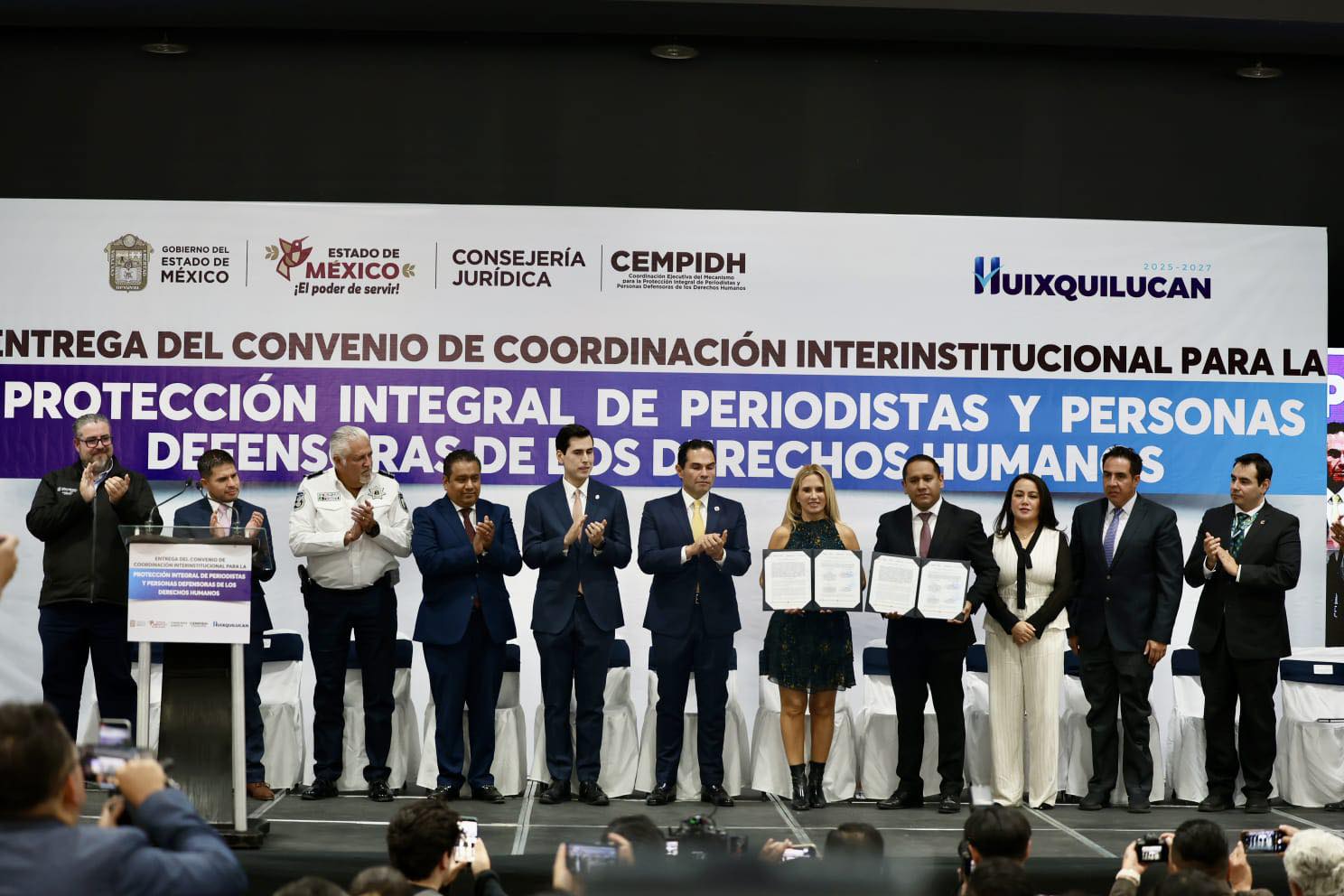 HUIXQUILUCAN REFUERZA LA PROTECCIÓN A PERIODISTAS Y DEFENSORES DE DERECHOS HUMANOS