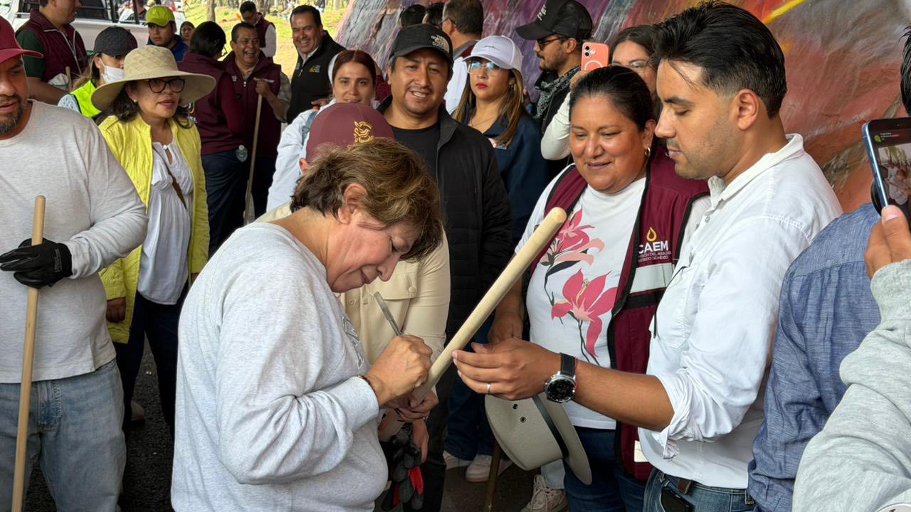 En Cuautitlán Izcalli arranca Mega Jornada de Limpieza del Periférico Norte, encabezada por la Gobernadora Delfina Gómez Álvarez