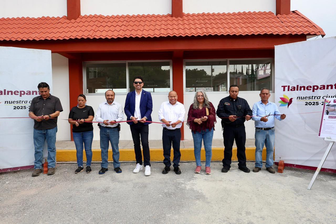 RACIEL PÉREZ CRUZ RECONSTRUYE INSTALACIONES DE PROTECCIÓN CIVIL Y BOMBEROS; LA TRANSFORMACIÓN AVANZA EN TLALNEPANTLA