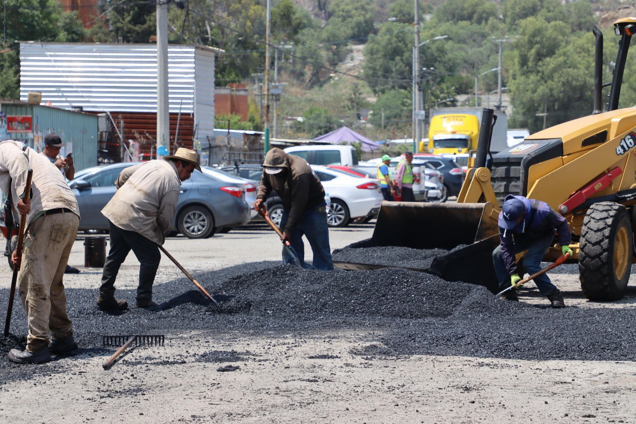 Cuautitlán Izcalli fortalece el mantenimiento vial con más de 6 mil toneladas de mezcla asfáltica aplicadas en 2026