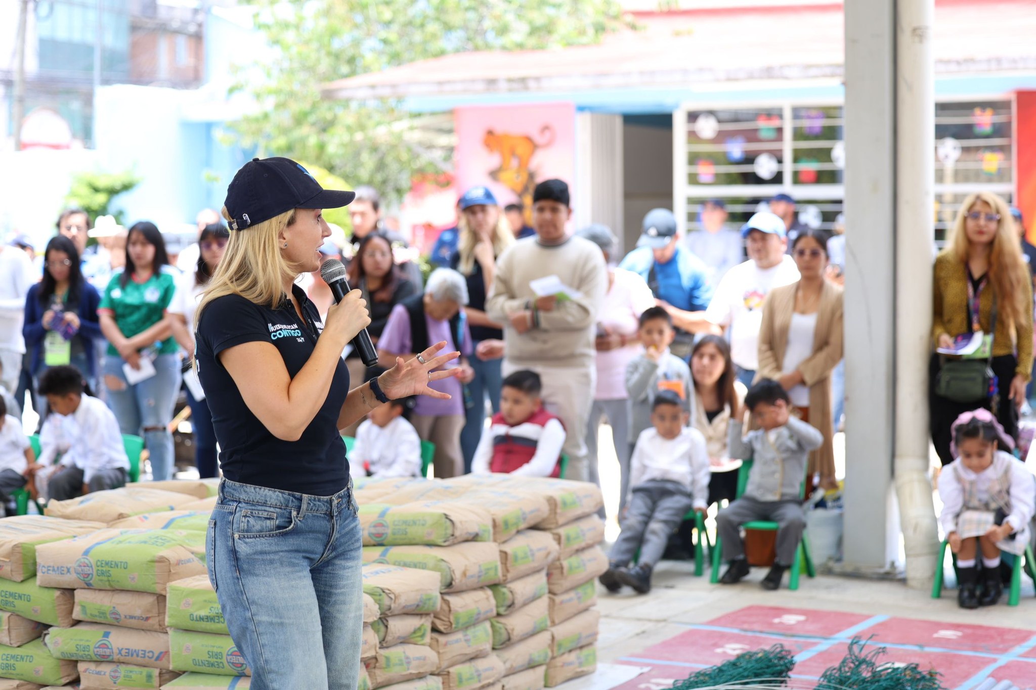 IMPULSA HUIXQUILUCAN MEJORES CONDICIONES DE APRENDIZAJE PARA ESTUDIANTES DE JARDÍN DE NIÑOS EN EL OLIVO