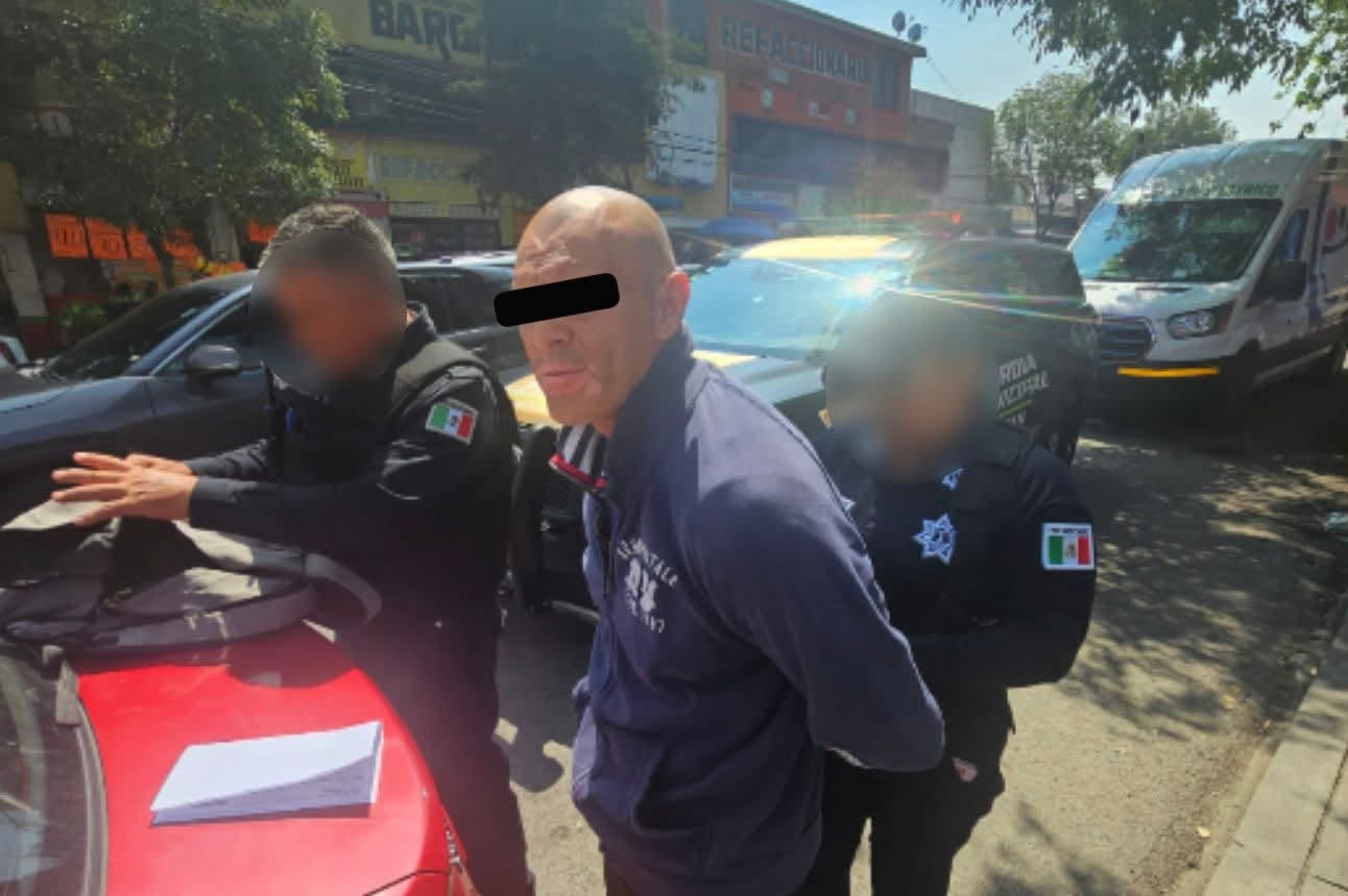 RESPUESTA INMEDIATA DE LA GUARDIA MUNICIPAL PERMITE DETENER A PRESUNTO RESPONSABLE DE ROBO A VARIAS FARMACIAS EN NAUCALPAN