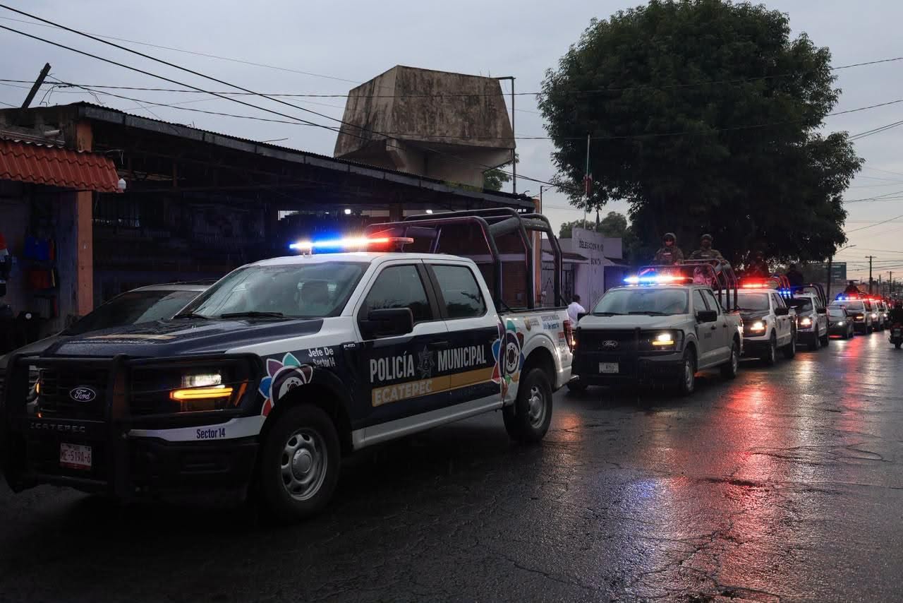 GOBIERNO MUNICIPAL DE TECÁMAC REFUERZA SEGURIDAD EN LOS LÍMITES CON ECATEPEC A TRAVÉS DEL TRABAJO EN EQUIPO Y EN COORDINACIÓN