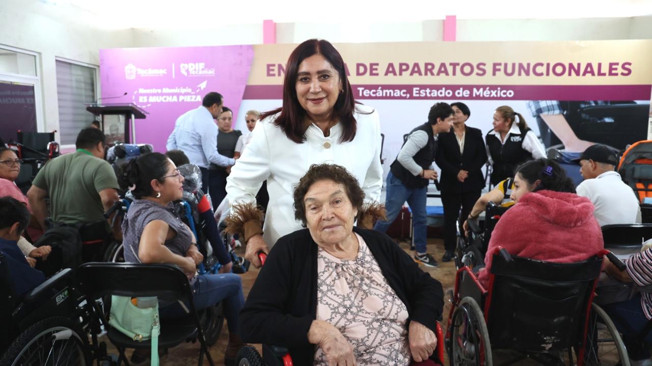 GOBIERNO DE TECÁMAC FORTALECE LA INCLUSIÓN CON ENTREGA DE 645 APARATOS FUNCIONALES A FAMILIAS DE LA DEMARCACIÓN