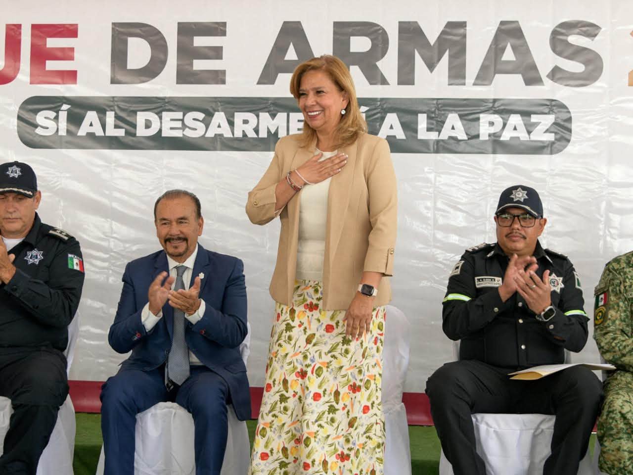Atizapán dice SÍ a la paz y NO a las armas