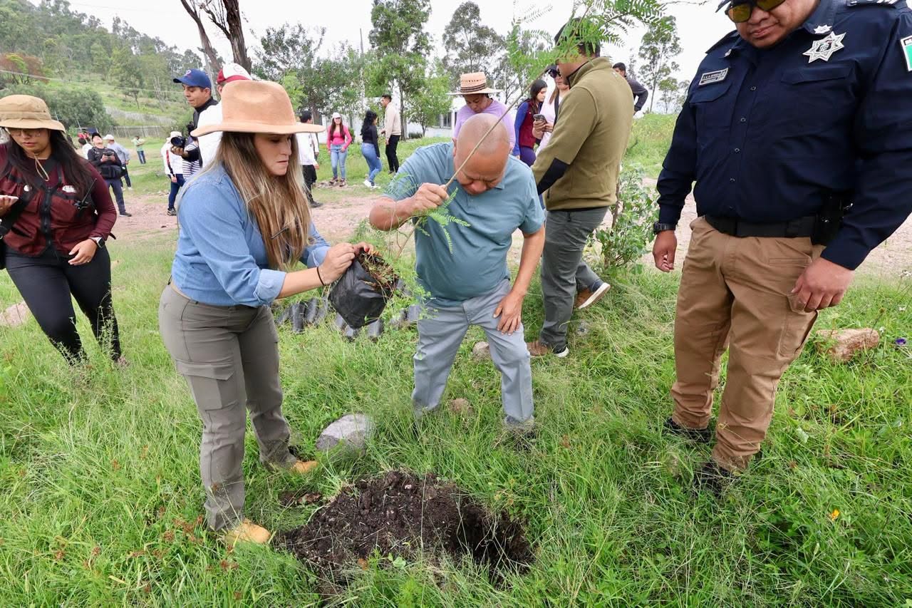 TLALNEPANTLA SE SUMA A LA «JORNADA NACIONAL DE REFORESTACIÓN» DEL GOBIERNO FEDERAL PARA UN FUTURO SUSTENTABLE Y VERDE