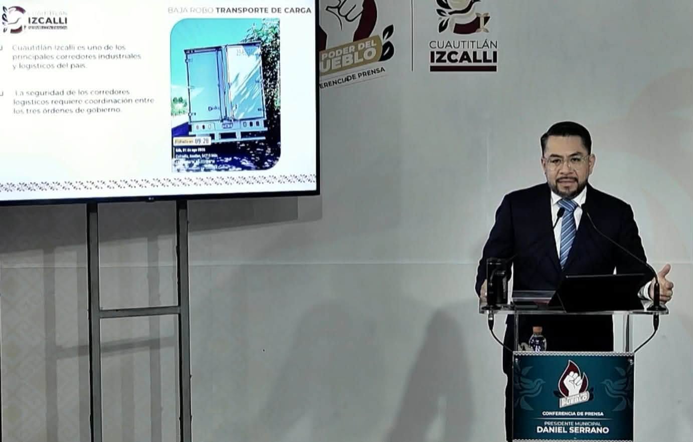 IZCALLI LOGRA REDUCIR 28.4% EL ROBO A TRANSPORTE DE CARGA; BAJAN 47 CASOS EN UN AÑO