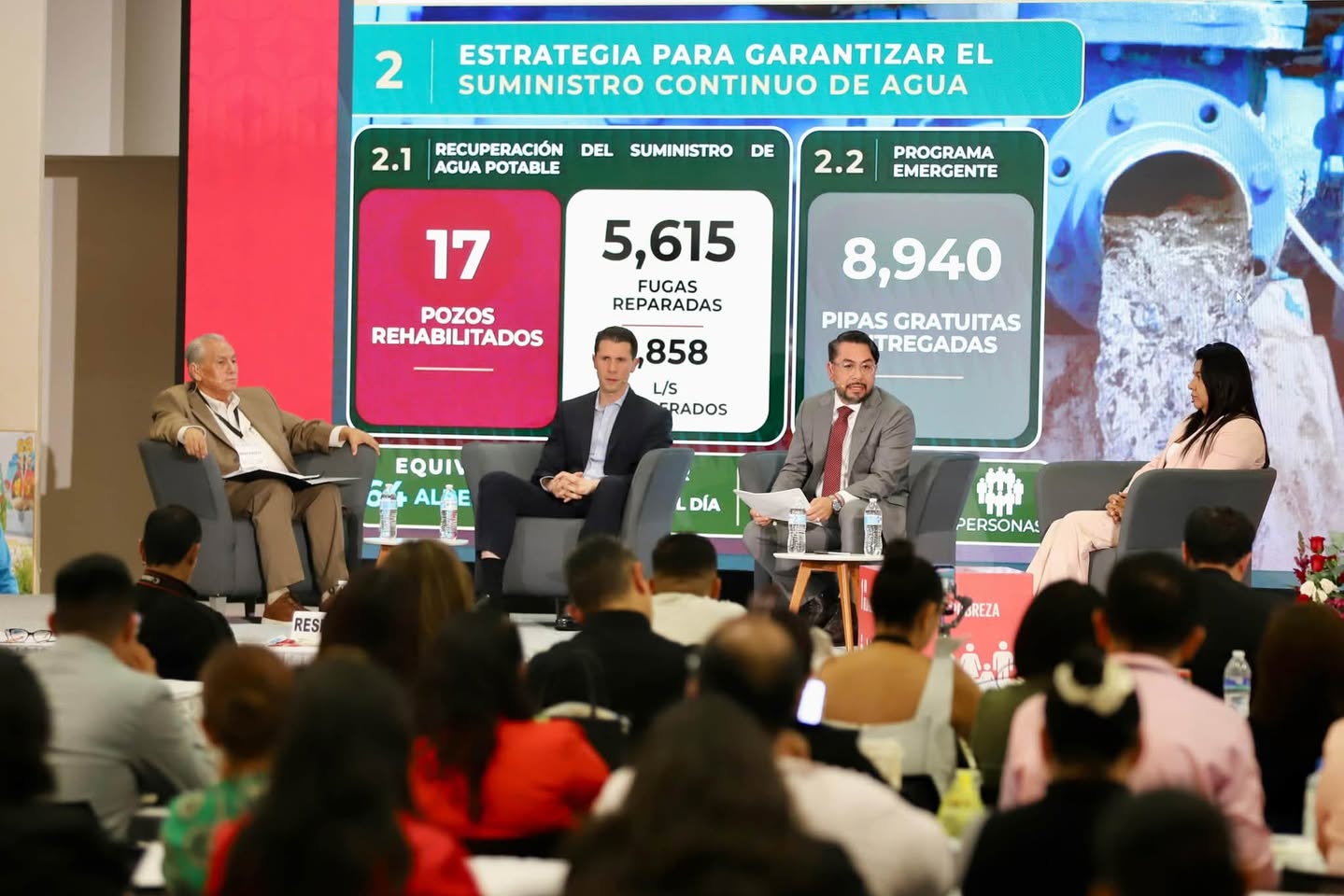 Izcalli, presente en Foro Internacional Agenda 2030: Daniel Serrano destaca avances en materia hídrica