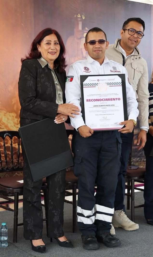 CELEBRA TECÁMAC EL DÍA DEL BOMBERO; ANUNCIA PRESIDENTA MUNICIPAL ROSI WONG INCREMENTO SALARIAL DEL 14% Y BONO DE 3 MIL PESOS